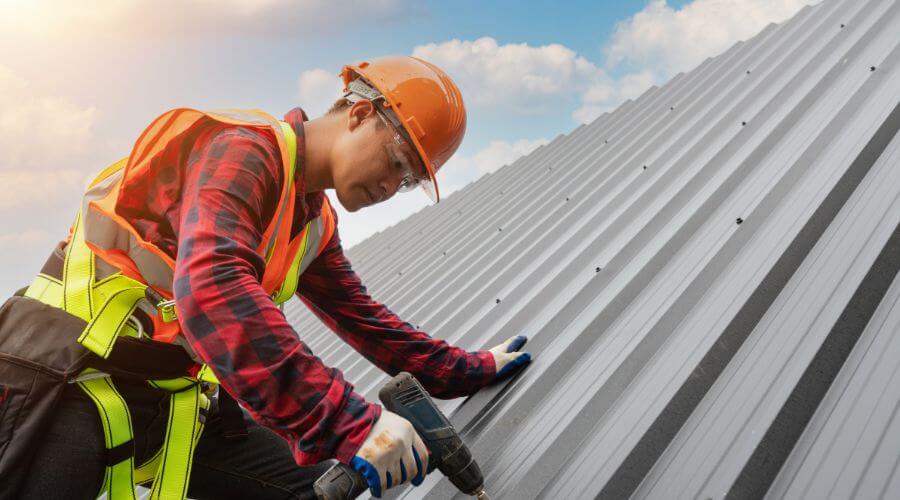 Expert tile roof repair services in Goldsmith, IN